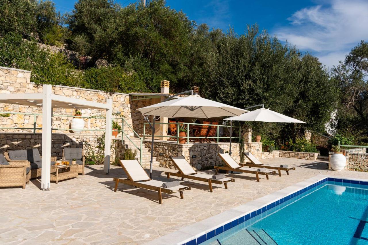Loggos View House Villa Mastoratika Exterior foto