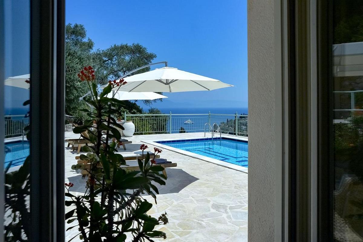 Loggos View House Villa Mastoratika Exterior foto