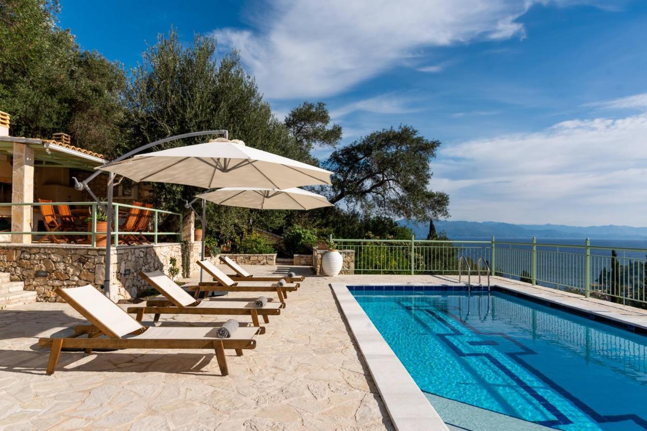 Loggos View House Villa Mastoratika Exterior foto