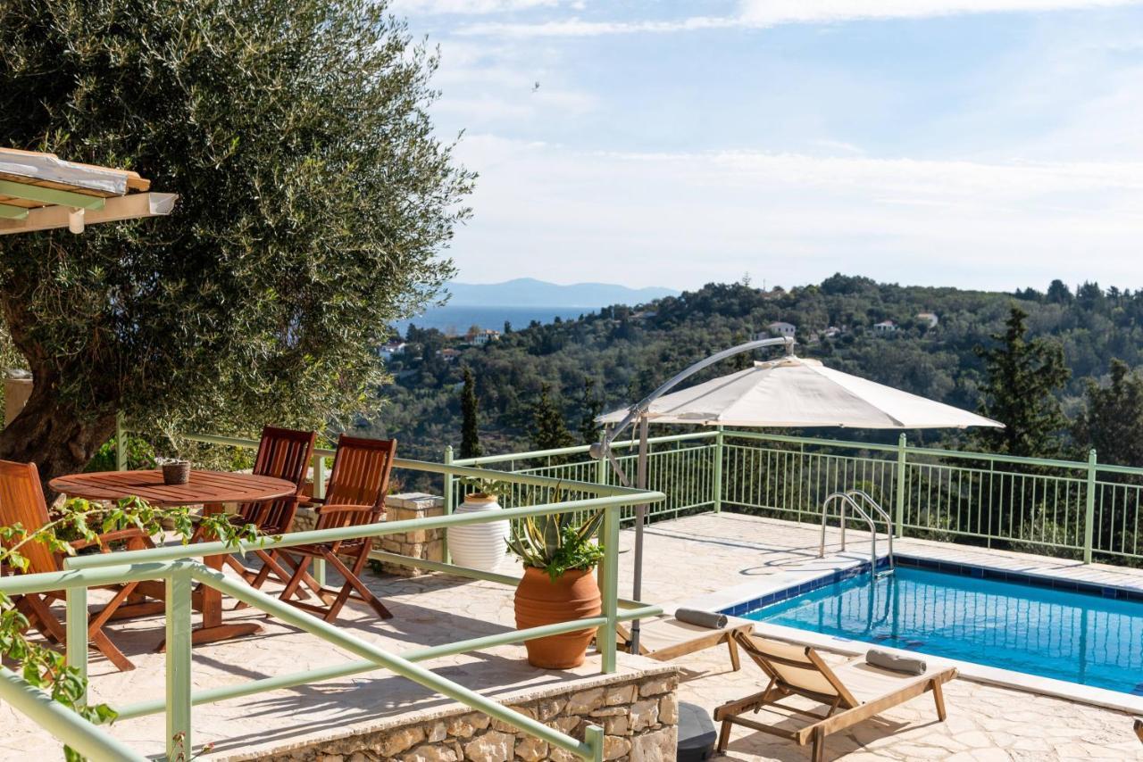 Loggos View House Villa Mastoratika Exterior foto